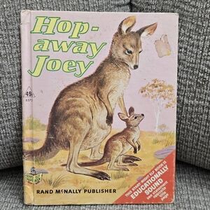 Hop Away Joey by Jessica Potter Broderick Start Right 1967 Elf Book Hardcover